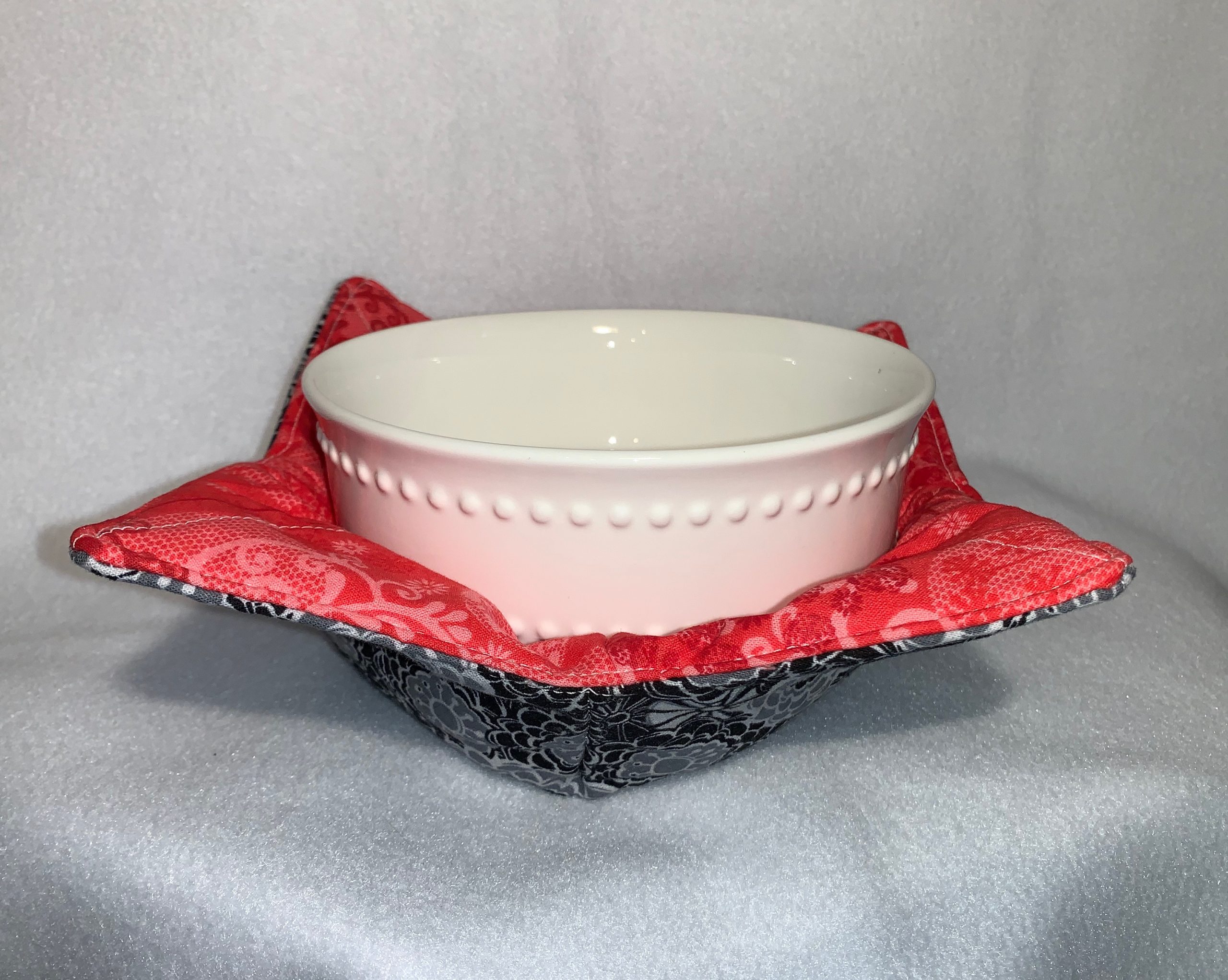 Soup Bowl Cozy, Microwave Bowl Cozy, Handcrafted Hot Bowl Cozy